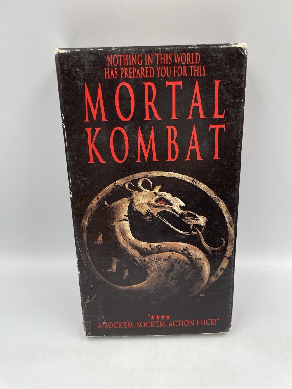Mortal Kombat VHS Vintage Slipcase Christopher Lambert Martial Arts 1995